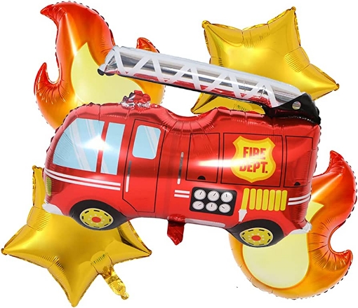 Picture of First Responders Balloon Bouquet 5 Pcs. Set