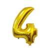 Picture of Golden Number Foil Balloon