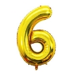 Picture of Golden Number Foil Balloon