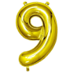 Picture of Golden Number Foil Balloon