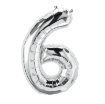 Picture of Silver Number Foil Balloon 
