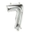 Picture of Silver Number Foil Balloon 