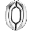 Picture of Silver Number Foil Balloon 