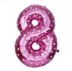 Picture of Pink Heart Numbers Balloons