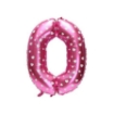 Picture of Pink Heart Numbers Balloons