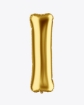 Picture of Golden Letter Shape Foil Balloons