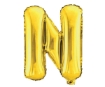Picture of Golden Letter Shape Foil Balloons