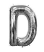 Picture of Silver Letter Shape Foil Balloons 