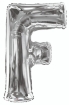 Picture of Silver Letter Shape Foil Balloons 