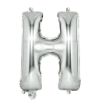 Picture of Silver Letter Shape Foil Balloons 