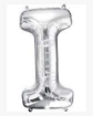 Picture of Silver Letter Shape Foil Balloons 