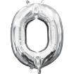 Picture of Silver Letter Shape Foil Balloons 