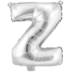 Picture of Silver Letter Shape Foil Balloons 