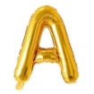 Picture of Golden Letter Shape Foil Balloons