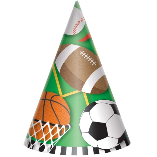 Picture of Sports Birthday Caps