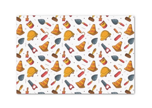 Picture of Construction Theme Tissues