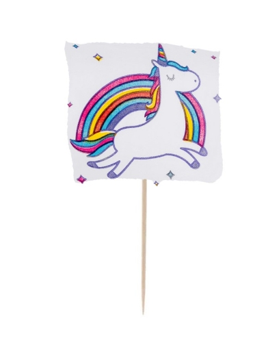 Picture of Unicorn Cupcake Topper