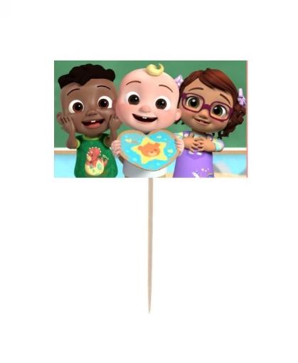 Picture of Cocomelon Cupcake Topper