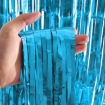 Picture of Metallic Fringe Foil Curtain – Party Decoration Backdrop