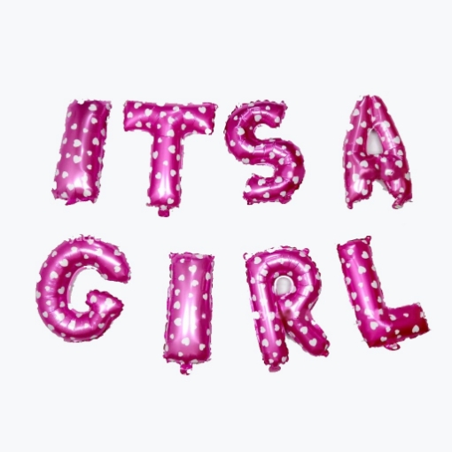 Picture of Its A Girl Foil Balloon