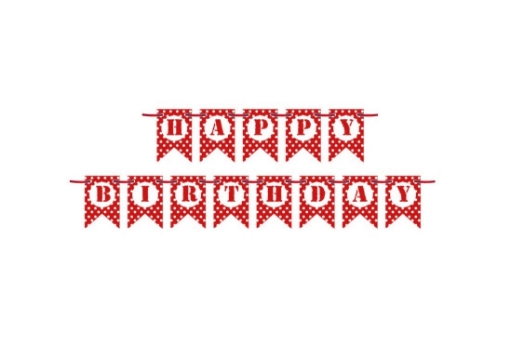 Picture of Fancy Happy Birthday Banner