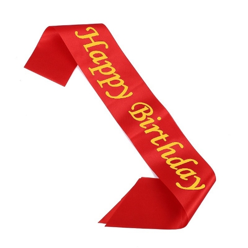 Picture of Happy Birthday Sash