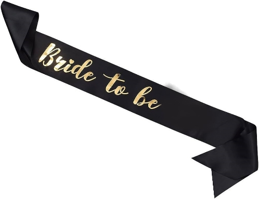 Picture of Glam Bride to Be Sash – Party-Perfect Elegance!