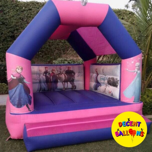 Picture of Frozen Theme Bouncy Castle 