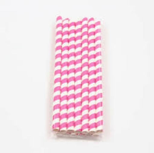 Picture of  Eco-Friendly Drinkware Paper Straws 