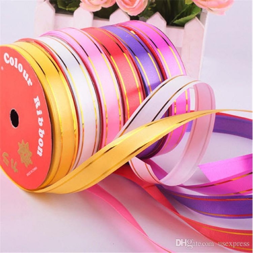 Picture of  Wrapping Ribbon With Gold Edge