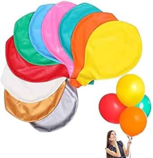 Picture of Jumbo Size Metallic Balloons