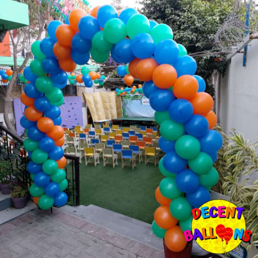 Picture of Colorful Birthday Party Decoration Setup – Fun & Vibrant Celebration Decor