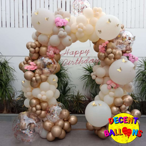 Picture of Elegant Birthday Party Decoration Setup – Sophisticated & Stylish Celebration Decor