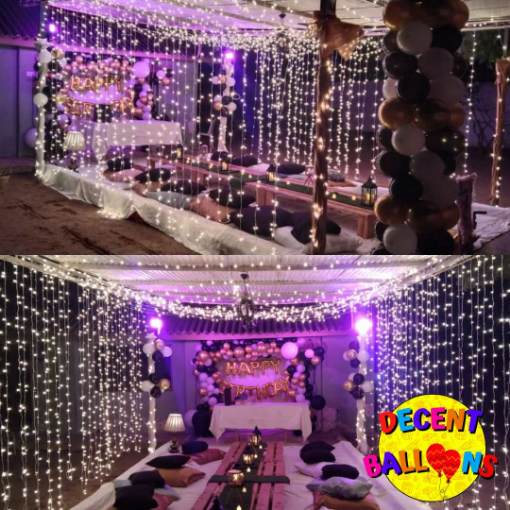 Picture of Farshi Bethak Birthday Party Setup – Traditional & Cozy Celebration Decor