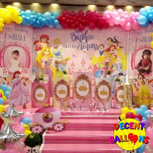 Picture of Little Princess Birthday Celebration Decor – Magical & Whimsical Party Setup