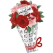 Picture of Happy Valentine's Day Rose Bouquet Foil Balloon