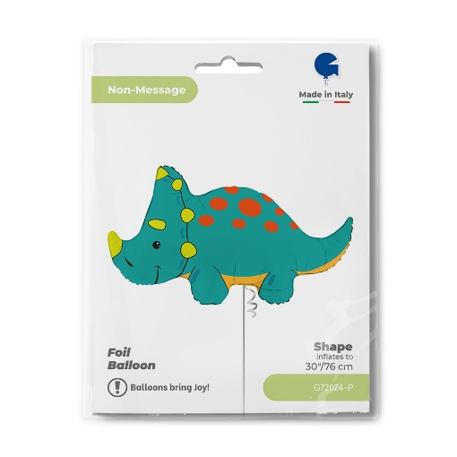 Picture of Green Dinosaur Foil Balloon