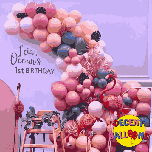 Picture of Flamingo Fiesta Birthday Decor – Tropical & Vibrant Celebration Setup