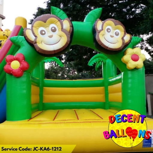 Picture of Monkey Jungle Jumping Castle – Rent for Wild Outdoor Kids’ Parties