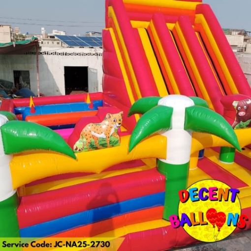 Picture of Mega Jungle Theme Jumping Castle
