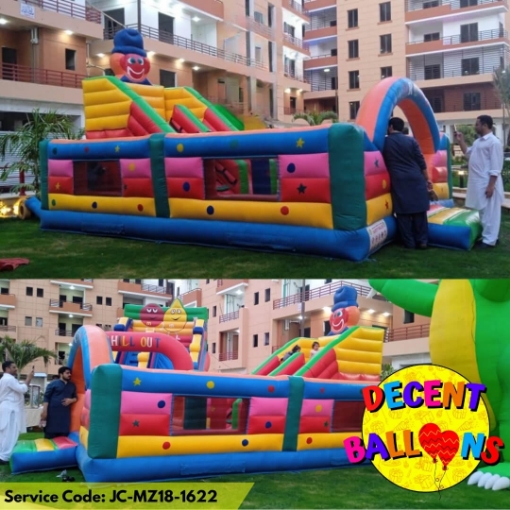 Picture of Multi-Activity Cartoon Theme Inflatable Playland Rental