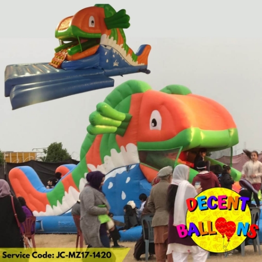 Picture of Fish Mouth Combo Jumping Castle Playland Rental