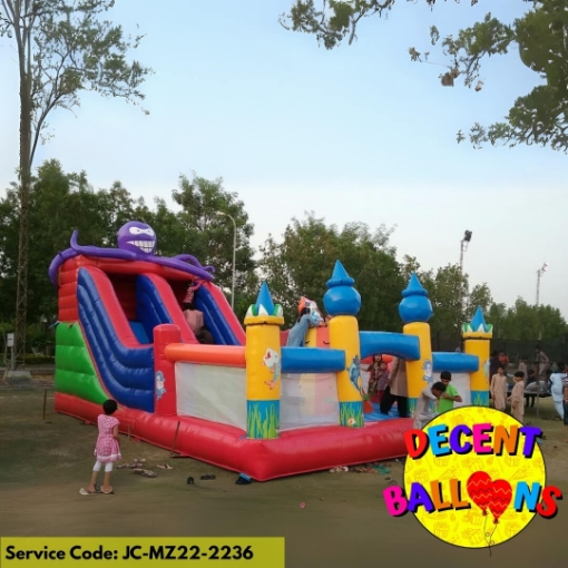 Picture of Sea Castle Combo Jumping Castle Playland Rental